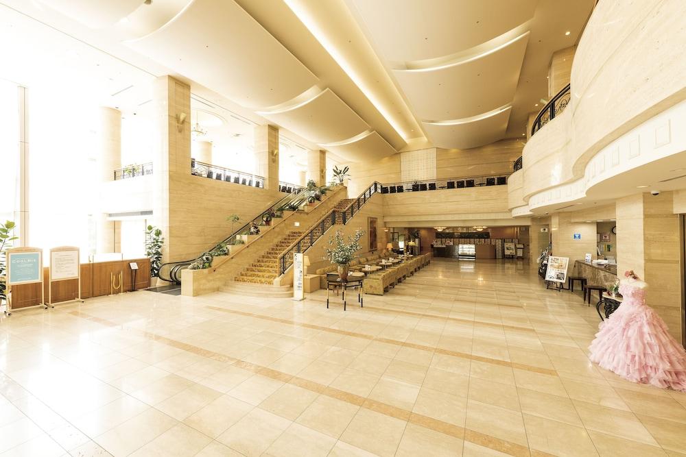 Hotel Port Plaza Chiba Luaran gambar The lobby of the hotel