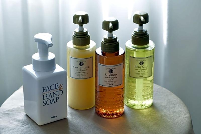 Hotel Port Plaza Chiba Luaran gambar Body wash, shampoo and soap